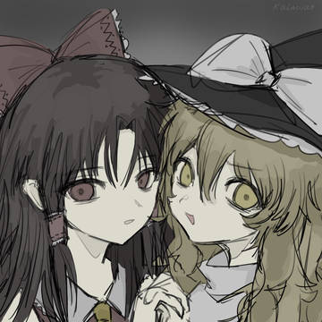 reimu & marisa [touhou project]