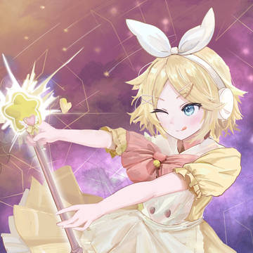 魔法少女の鏡音リン