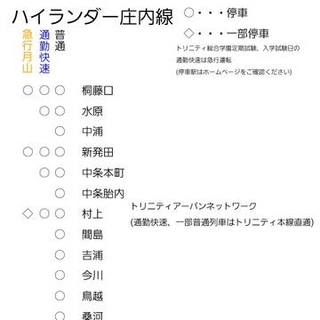 ハイランダー庄内線