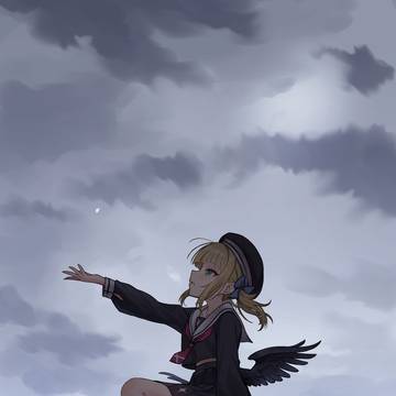 雪の気配