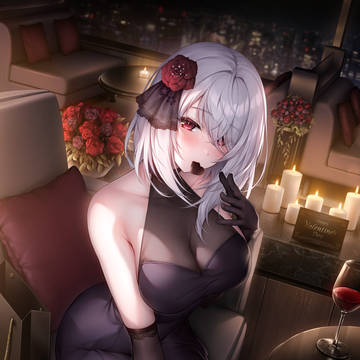 ほろ酔いディナーデート🍫🍷