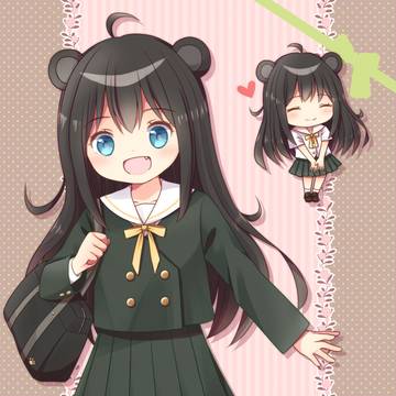 リクエスト作品（クマの女の子）