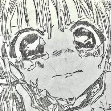 葵ちゃんとスミレちゃん書いてみました！💙