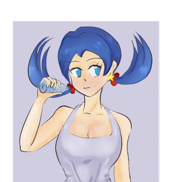 CRYS AFTER WORKOUT