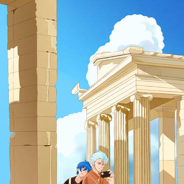 旅行です