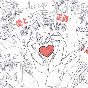 軍師落書き