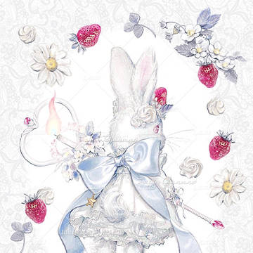 Cream Rabbit