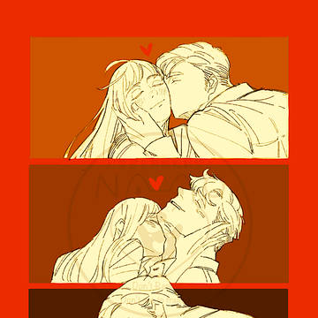 ※既婚カタクレ　バレンタイン（？）的ならくがき(＋α)