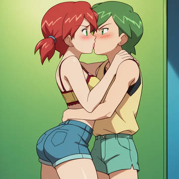 Misty kiss Drew Pokemon