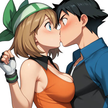 May kiss Ash Pokemon