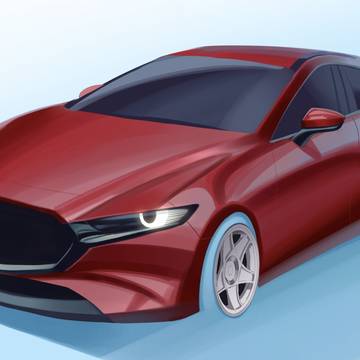 Mazda3 sketch