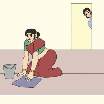 Maid switch places