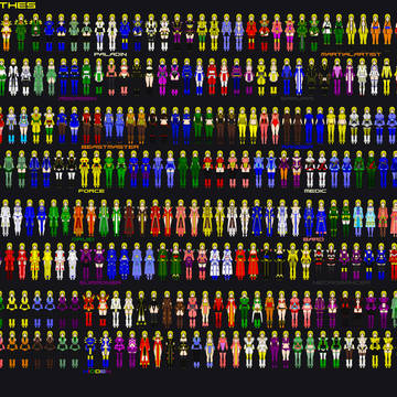 Clonoid Armor / Hair Colors