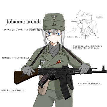 オリキャラの設定画