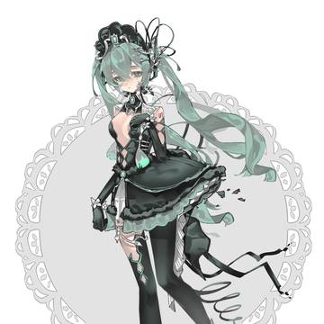 Black and green
