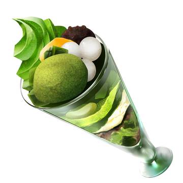 抹茶パフェ