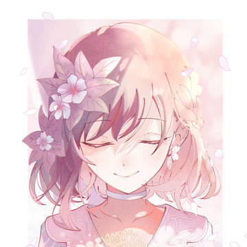 余花にみとれて🎨