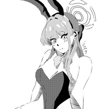 トキちゃんイラストです