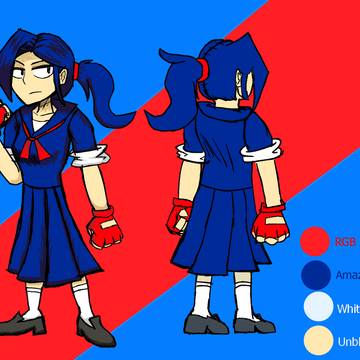 Ayami Ichika - OC Concept Art