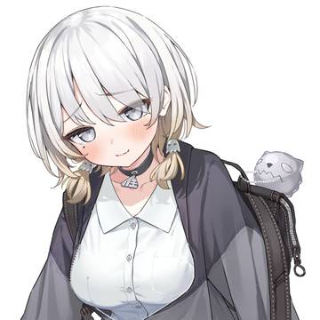かまってほしい気弱おさげウルフちゃん