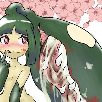 桜とクチート