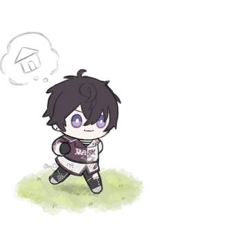 新しい家に向かうぬい