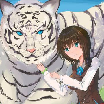 守りたい、蒼いあなたです