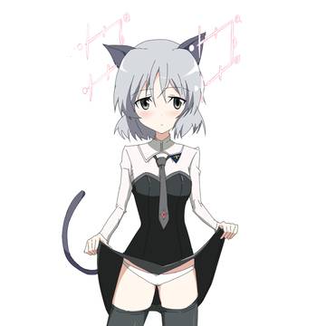 パンツじゃないから恥ずかしくないサーニャ