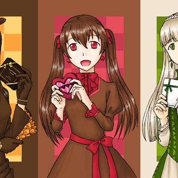 バレンタイン絵2025