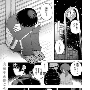 COMIC快楽天月号『夜白き、黒き熱』