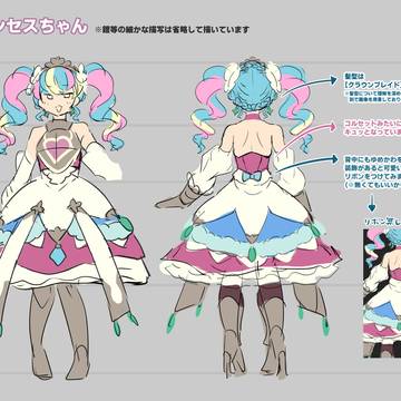 ✨👑プリンセスガレージキット 設定画と監修