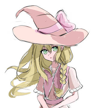 ピンクの魔女