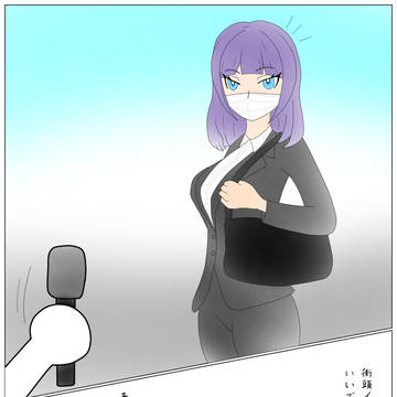 生放送で花粉症バレしてしまう一般OL