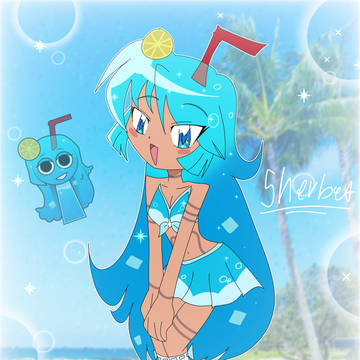 Sherbet the Hawaiian girl