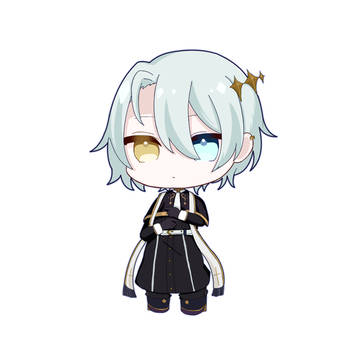 グッズ制作用のオリジナルキャラクターイラスト