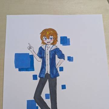 オリジナルキャラを描いてみた