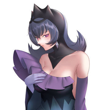 視線に気づいているジュジュべさん