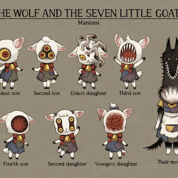 オオカミと7匹の子ヤギ