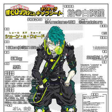 『僕のヒーローアカデミア』オリキャラ