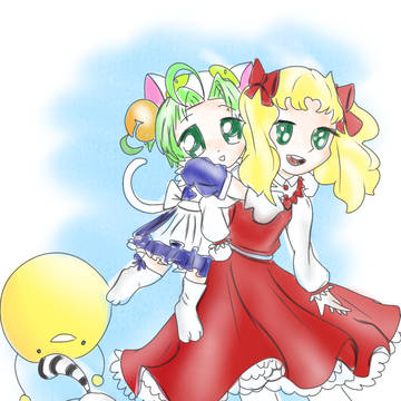 Dejiko meets Candy whie