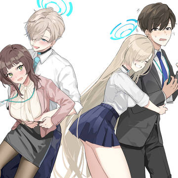 先生!ぎゅ~っ!