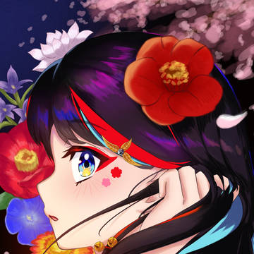 可爱的美少女