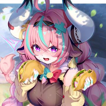 盗み食いするヴァレサちゃん