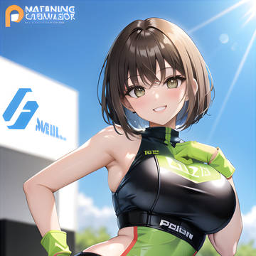 レースクイーンの女の子10-2