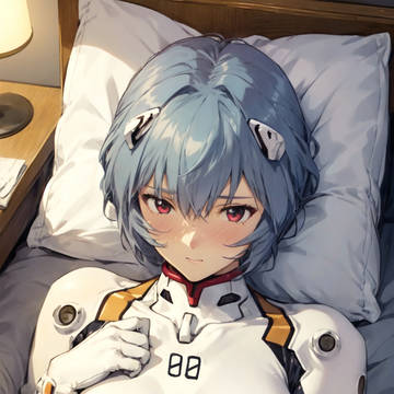 綾波レイ(仰向け)