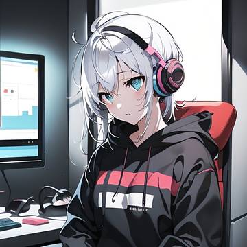 白髪の天才ゲーマー