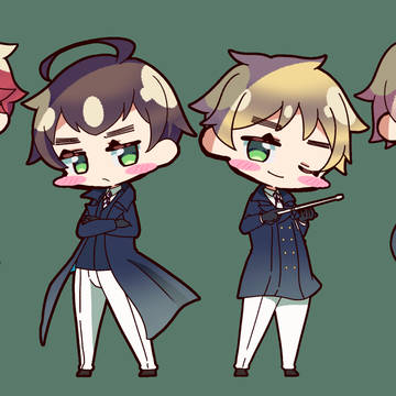 眉毛ランドちびキャラver