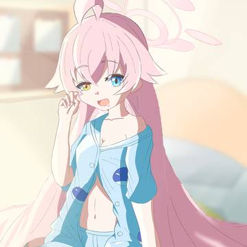寝起きのホシノ