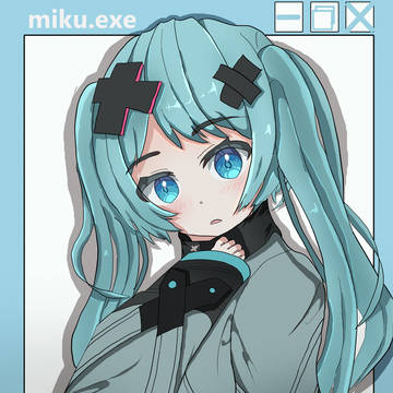 バツミクちゃん　ミクの日記念