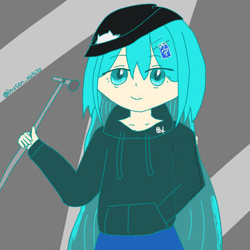 うちのミクを描きたくなった